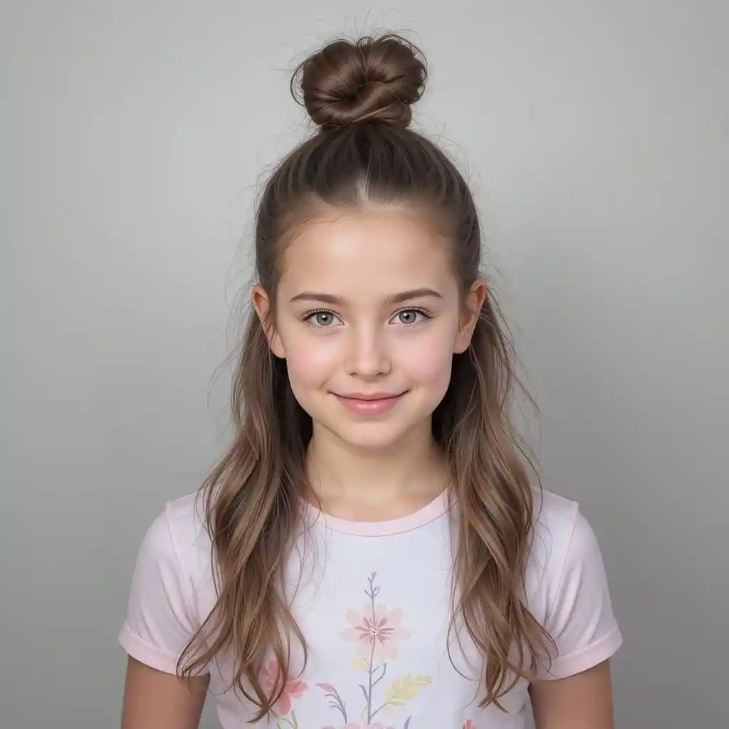 Half-Up Top Knot