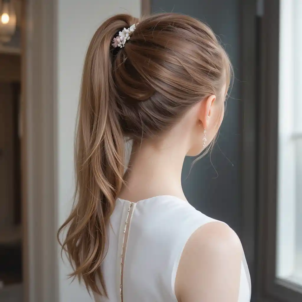 Sleek High Ponytail