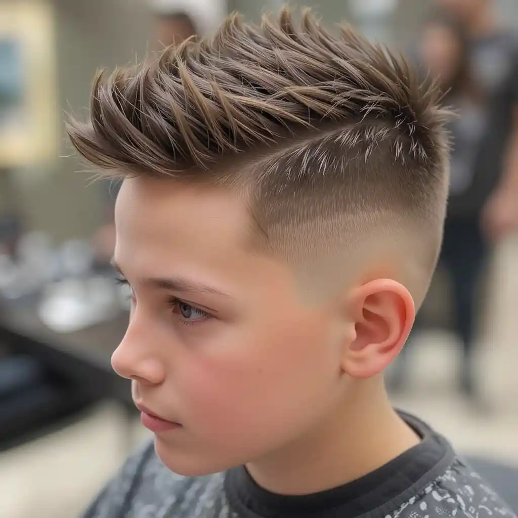 Spiky Crew Cut
