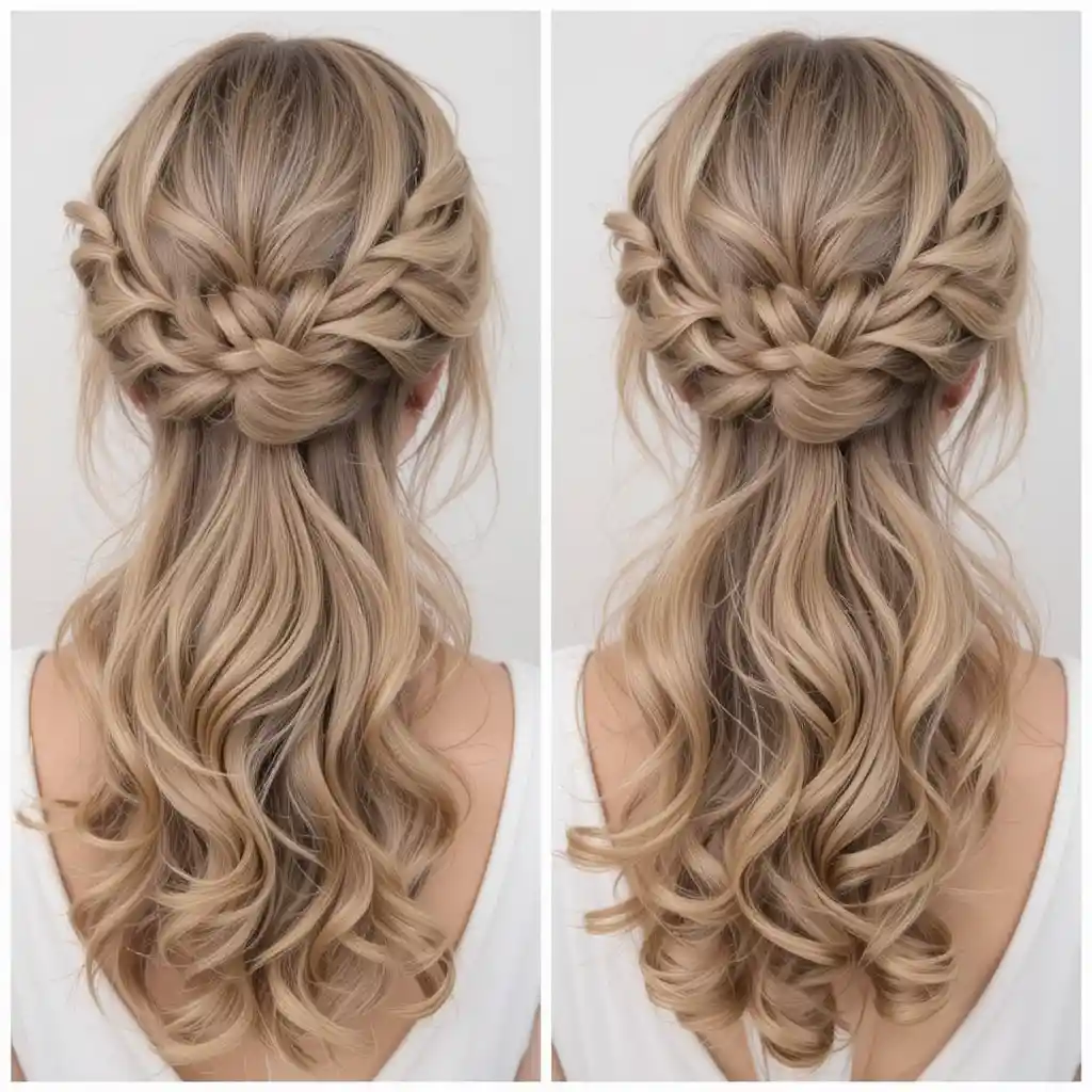 Braided Low Ponytail