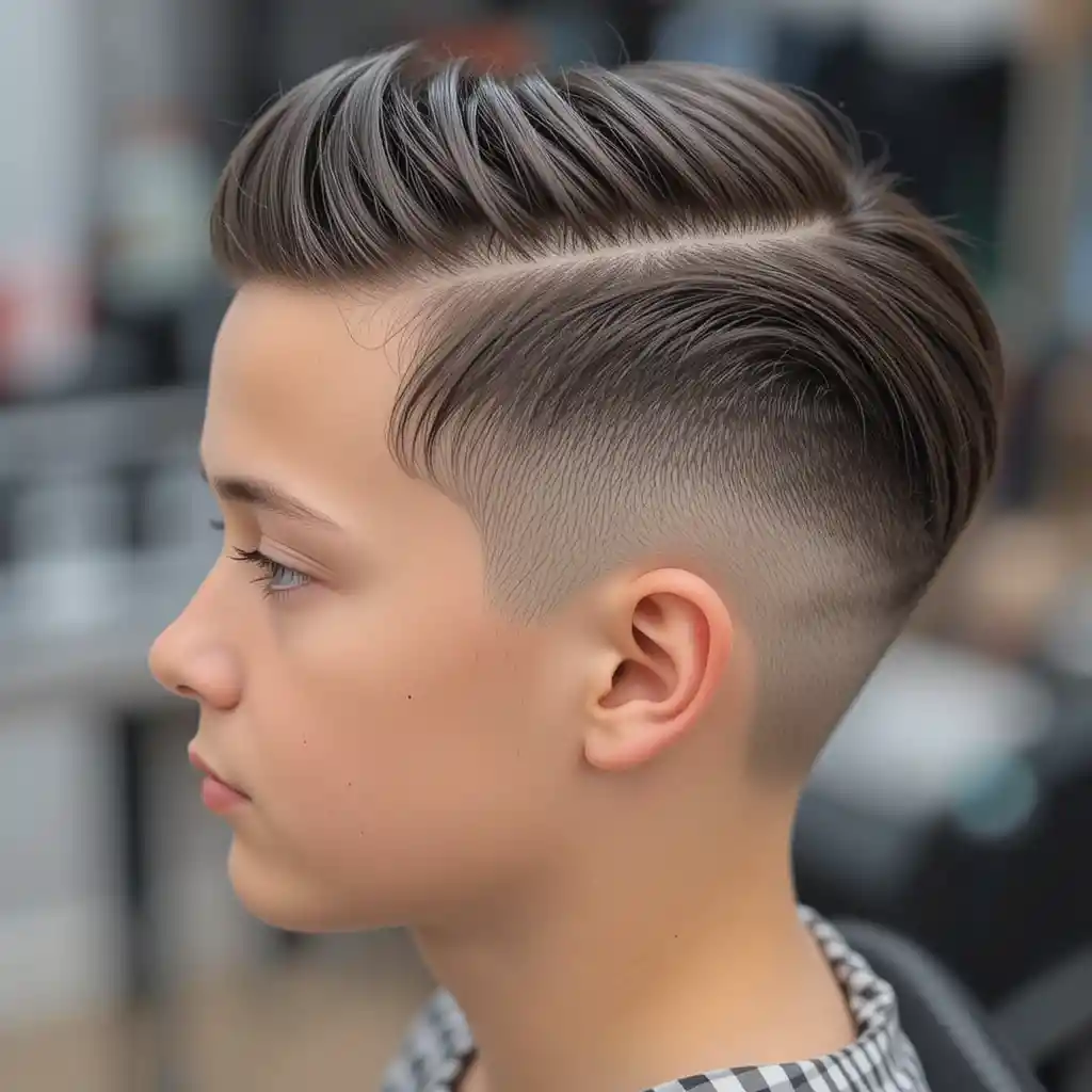 Slicked-Back Undercut