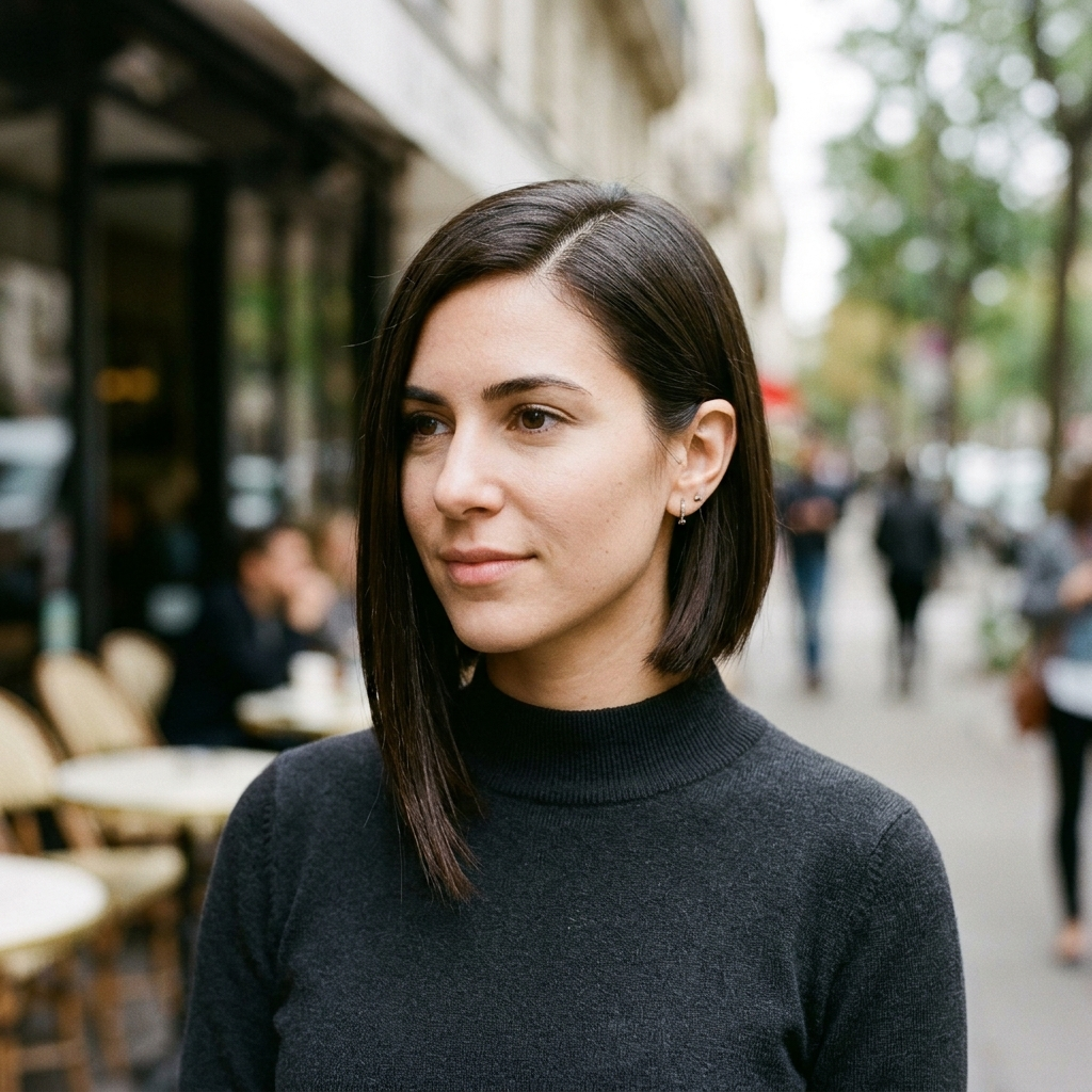 Asymmetrical Chin Bob