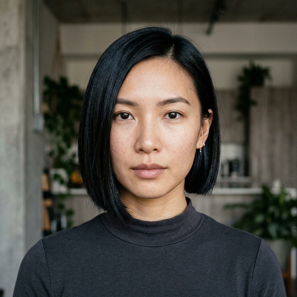 Asymmetrical Chin Bob
