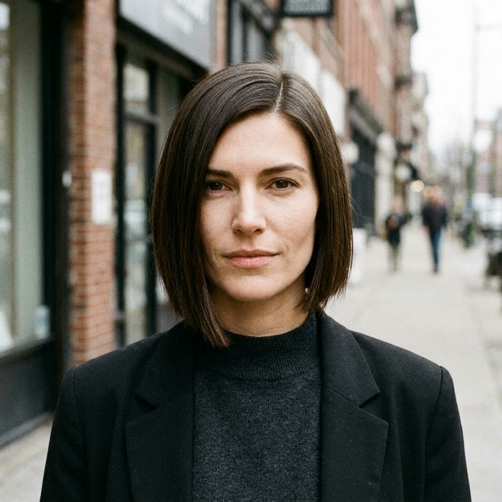 Asymmetrical Chin Bob