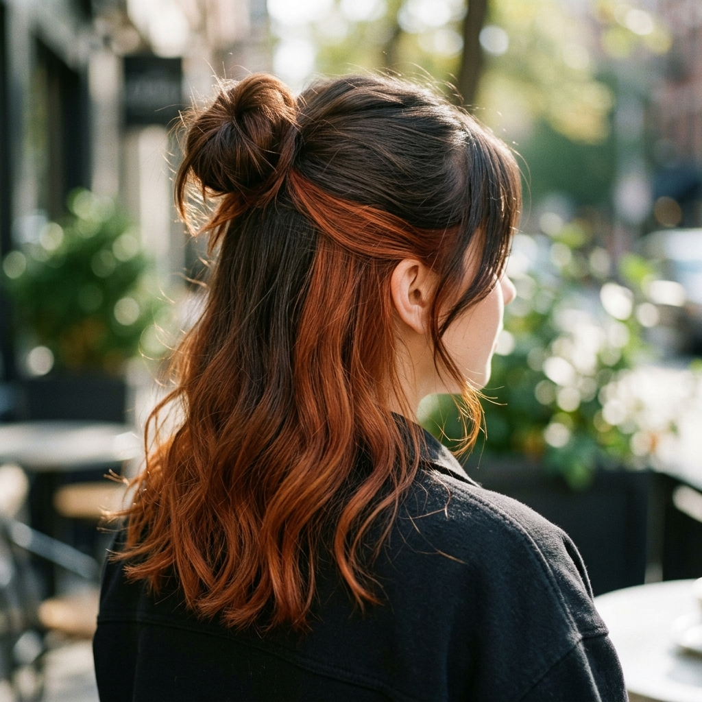 Auburn Peekaboo Underlayer