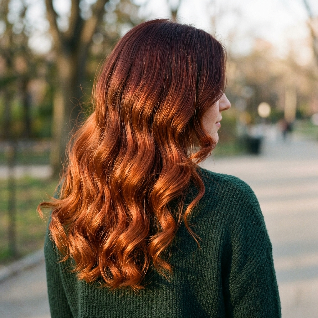 Auburn Root Melt into Copper Ends