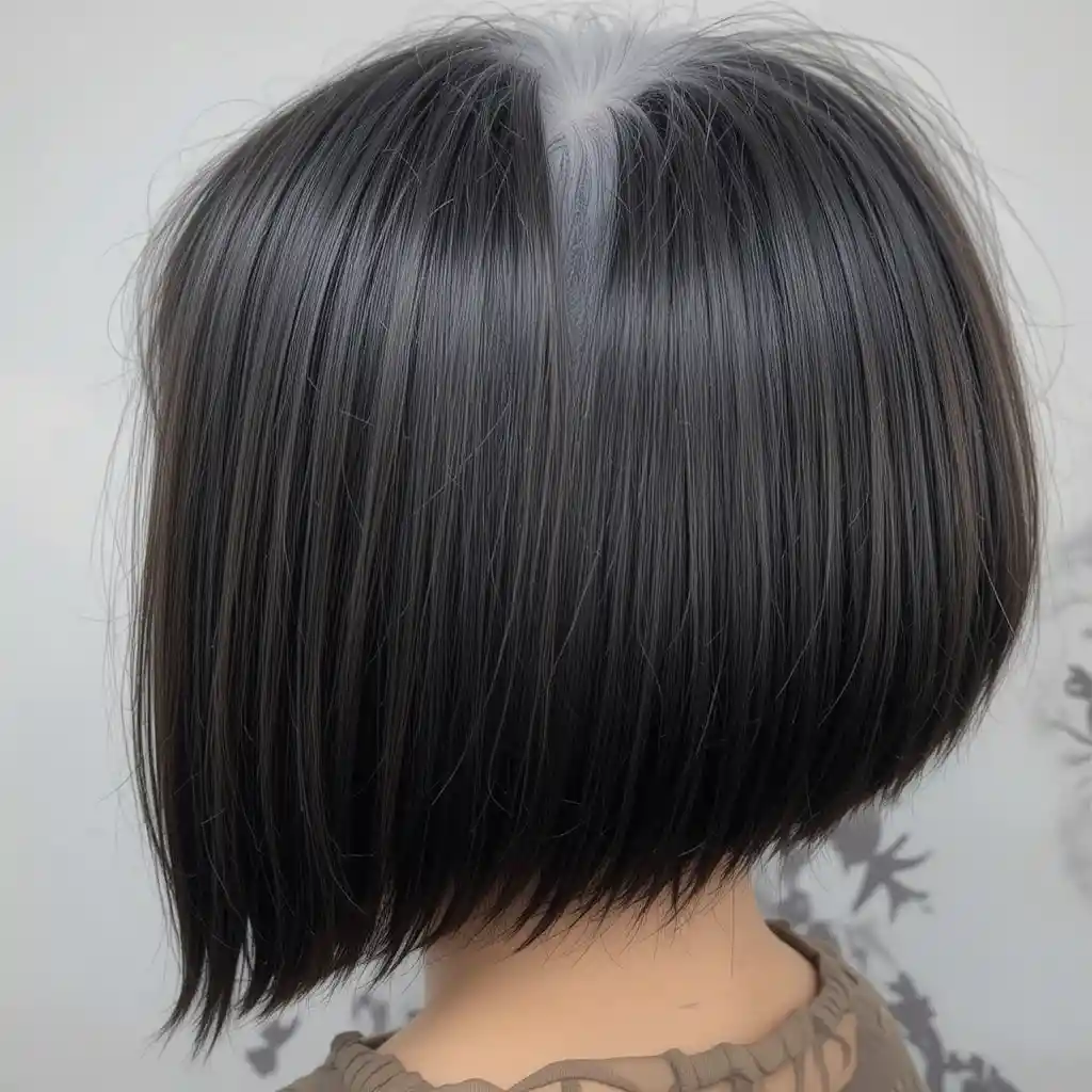 Blunt Bob with Undercut