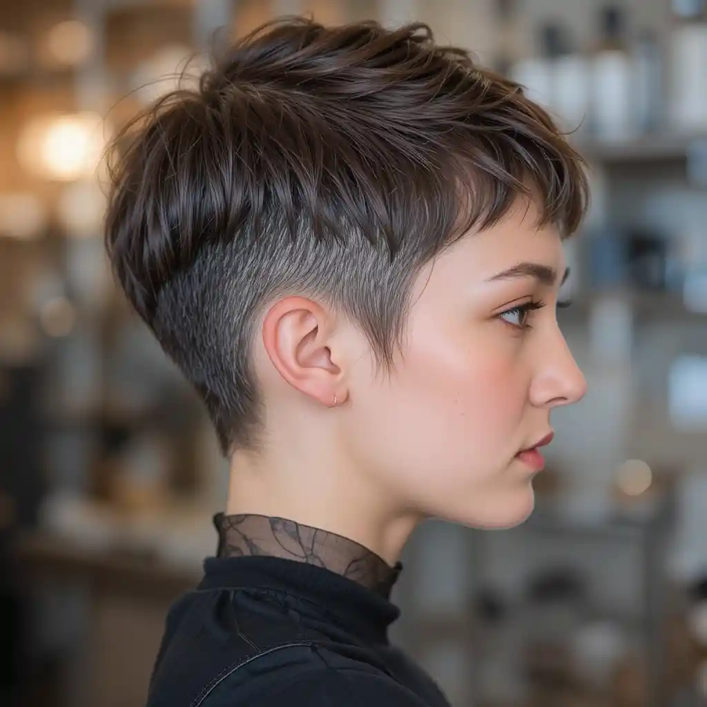 Blunt Cut Pixie