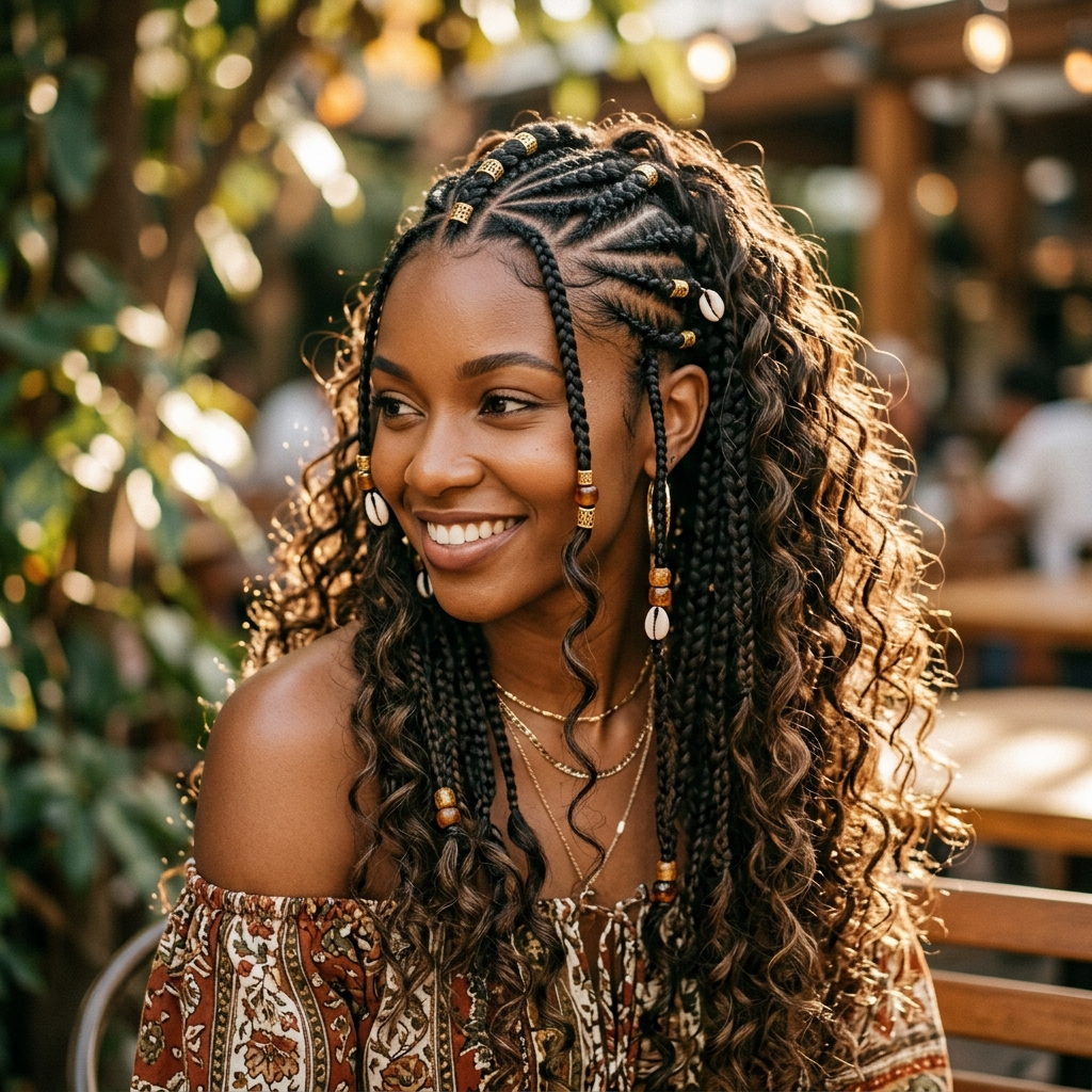 Boho Fulani Braids