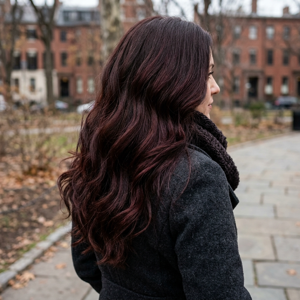 Burgundy Auburn Lowlights