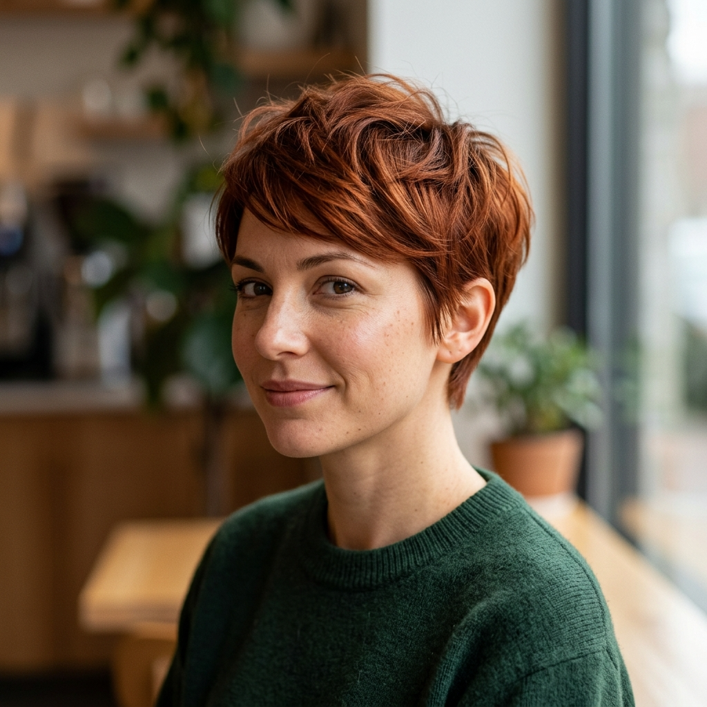 Copper-Auburn Pixie