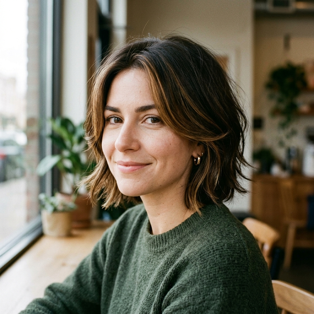 Layered Chin Bob with Face Framing Pieces
