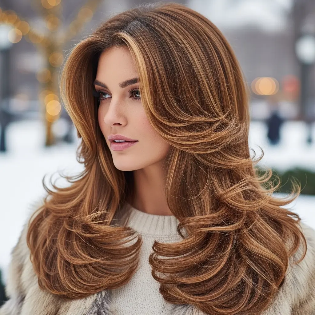 Long Layered Blowout