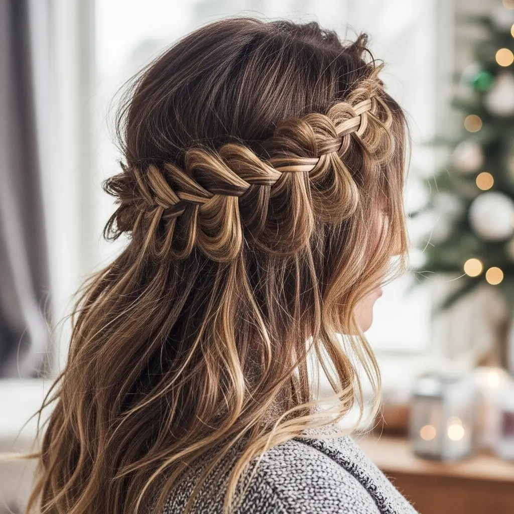 Messy Braided Crown