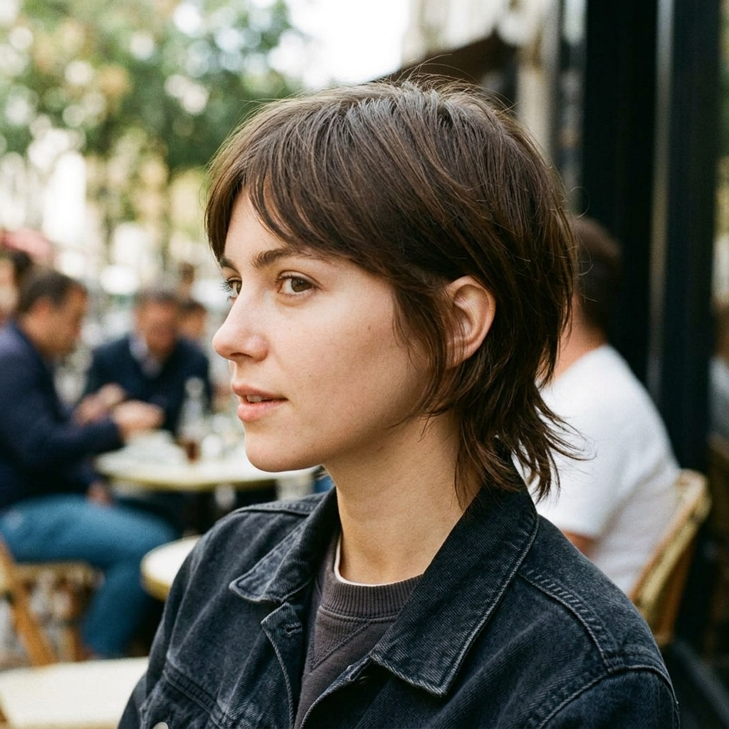 Mullet-Inspired Bob