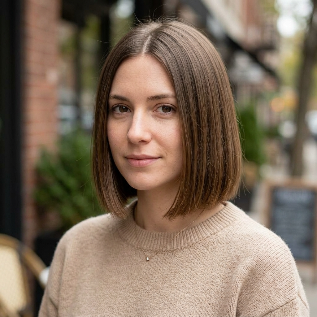 One Length Short Bob