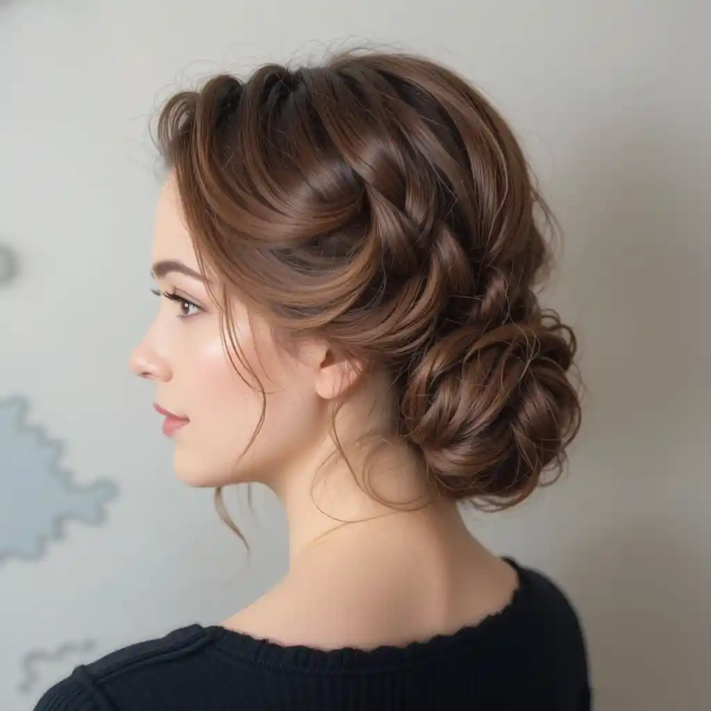 Pin-Curled Vintage Look