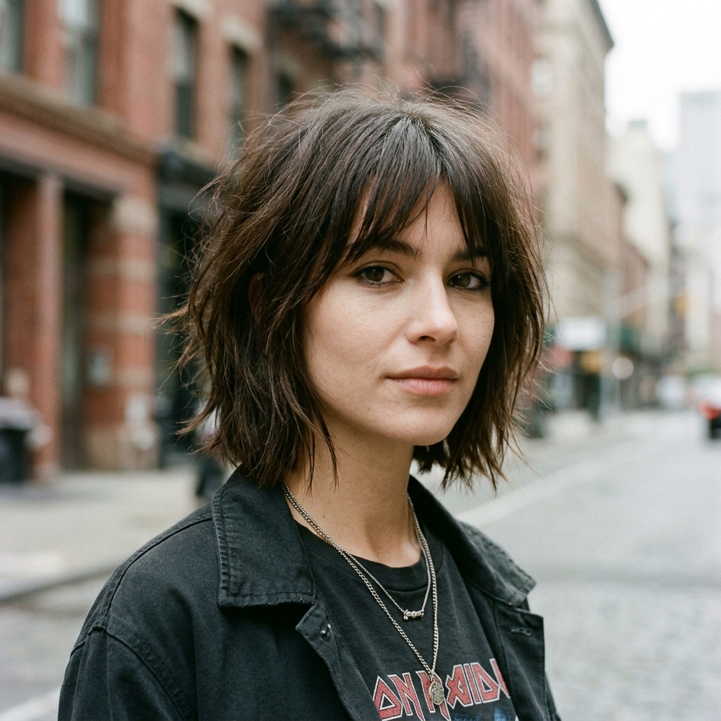 Razor-Cut Chin Bob