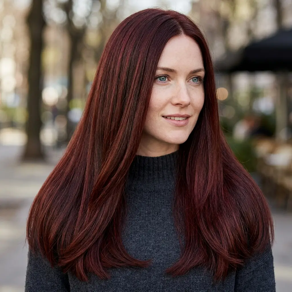 Red Velvet Auburn With Mahogany Lowlights