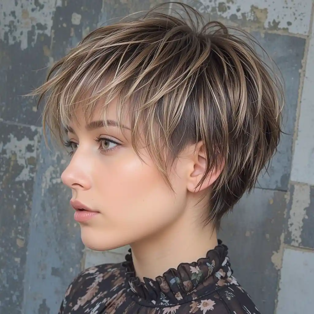 Shaggy Pixie Cut