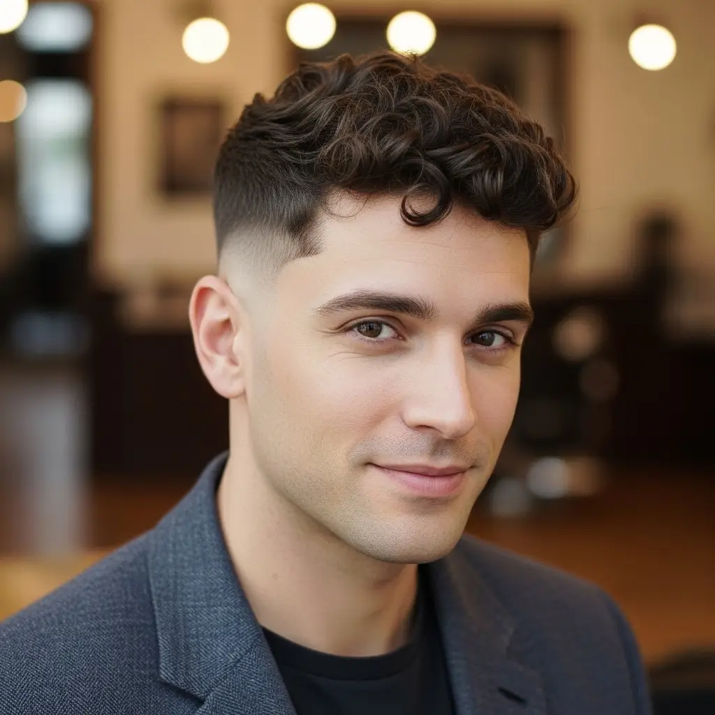Short Curly Crop