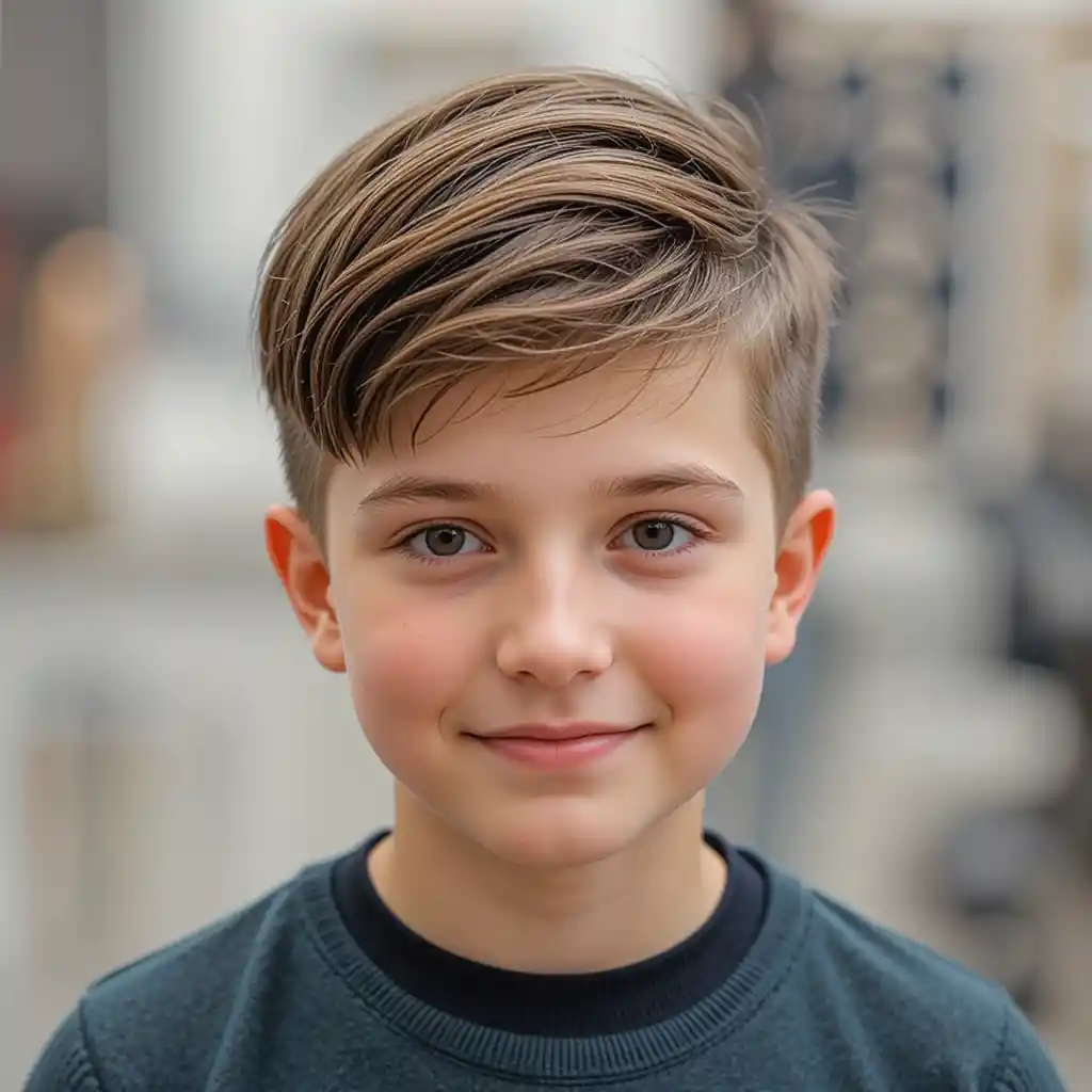 Short Textured Cut for Boys