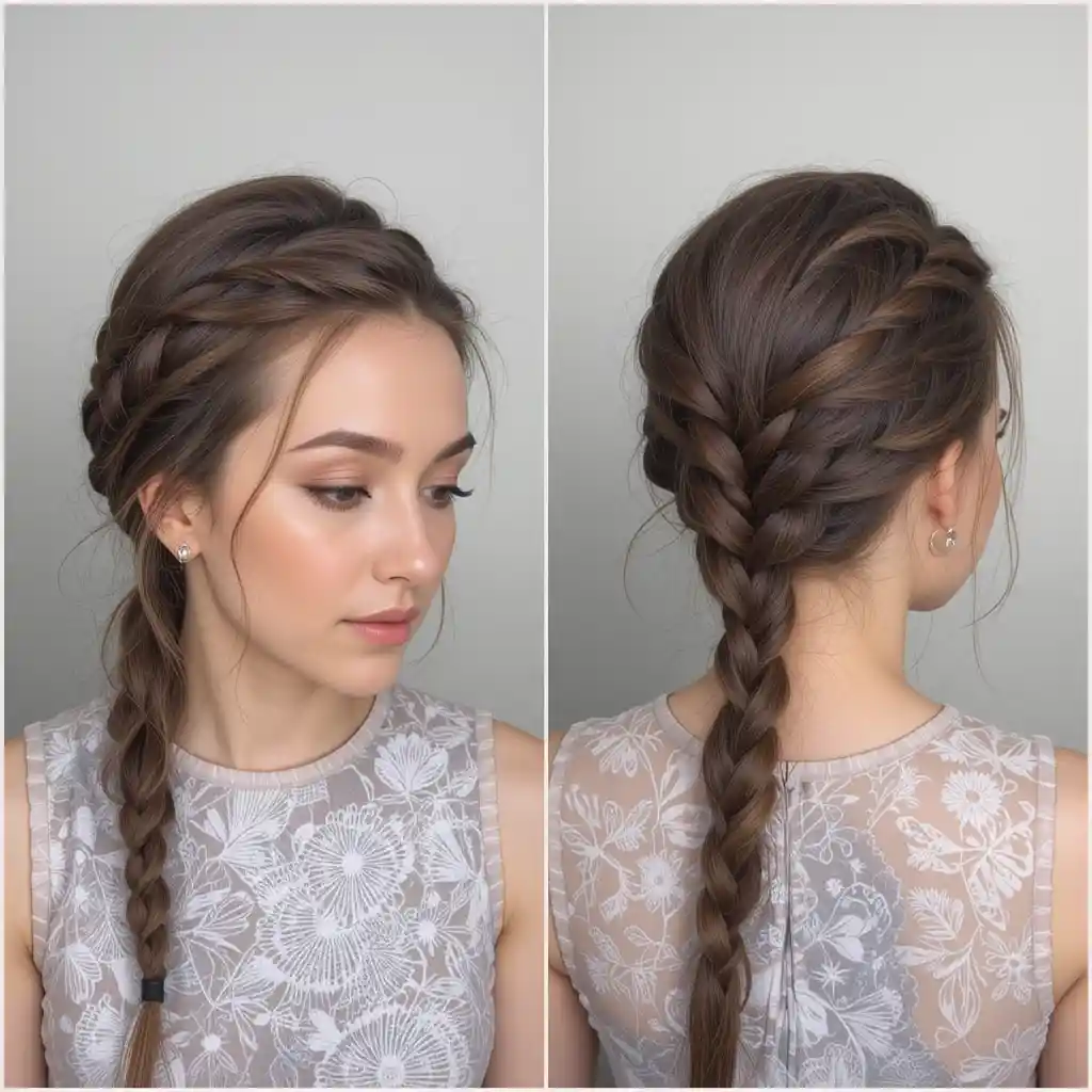 Sleek Fishtail Braid