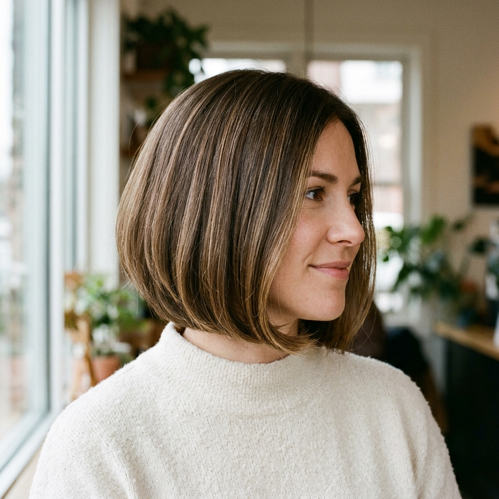 Soft A Line Chin Bob