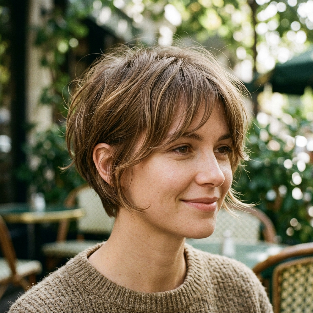 Soft Messy Pixie Bob