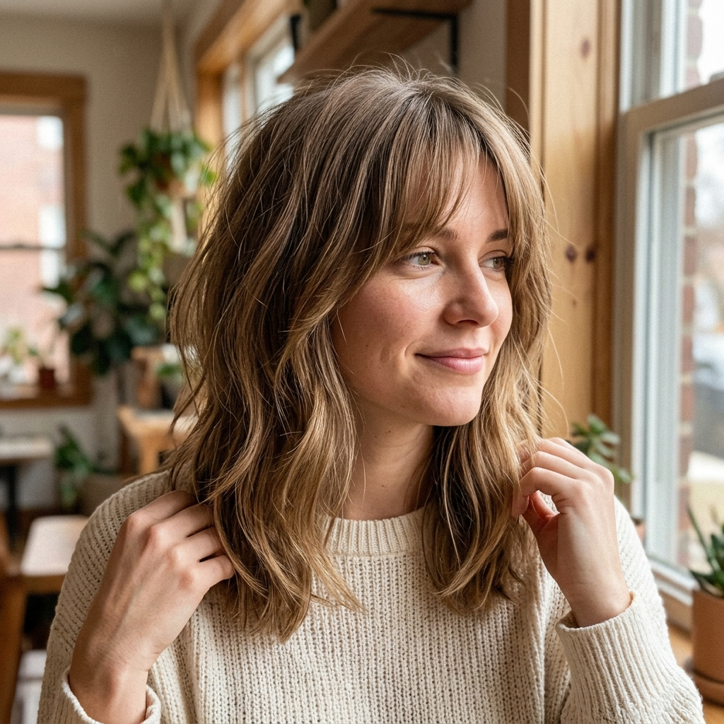 Soft Shag for Fine Hair