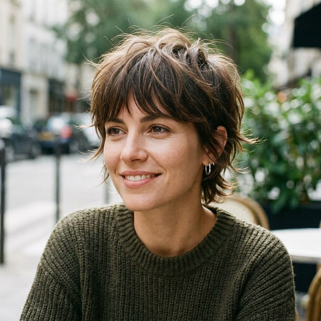 Soft Shaggy Pixie