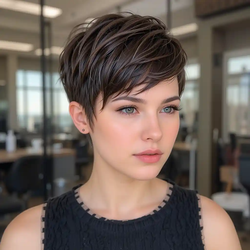 Tapered Pixie Cut