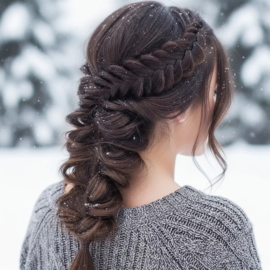 Textured Fishtail Braid
