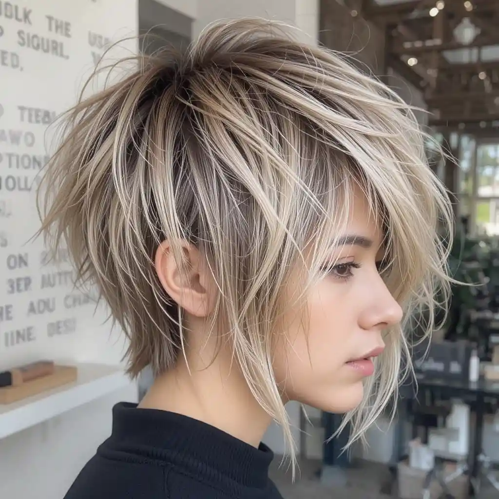 Tousled Crop Cut