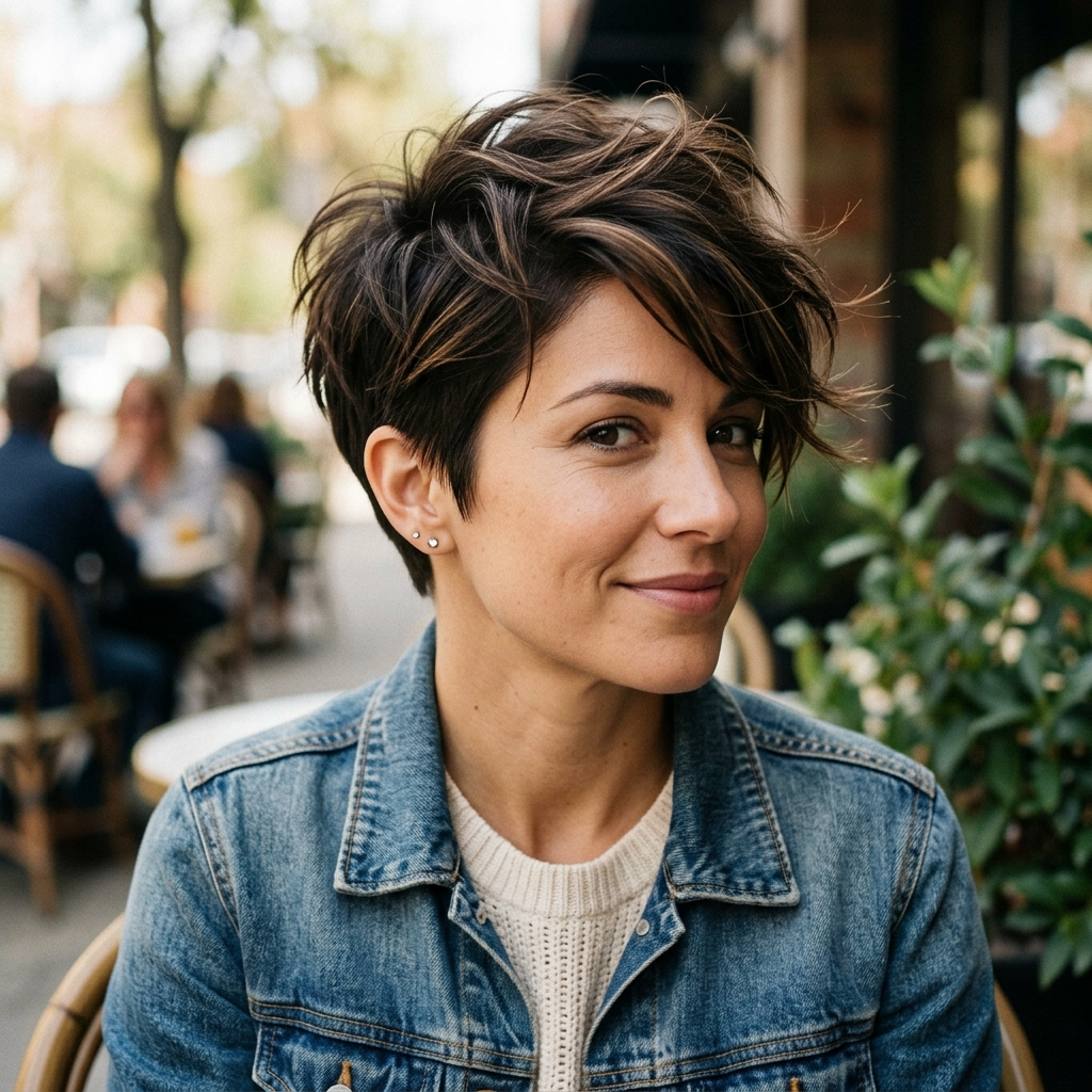 Tousled Textured Pixie