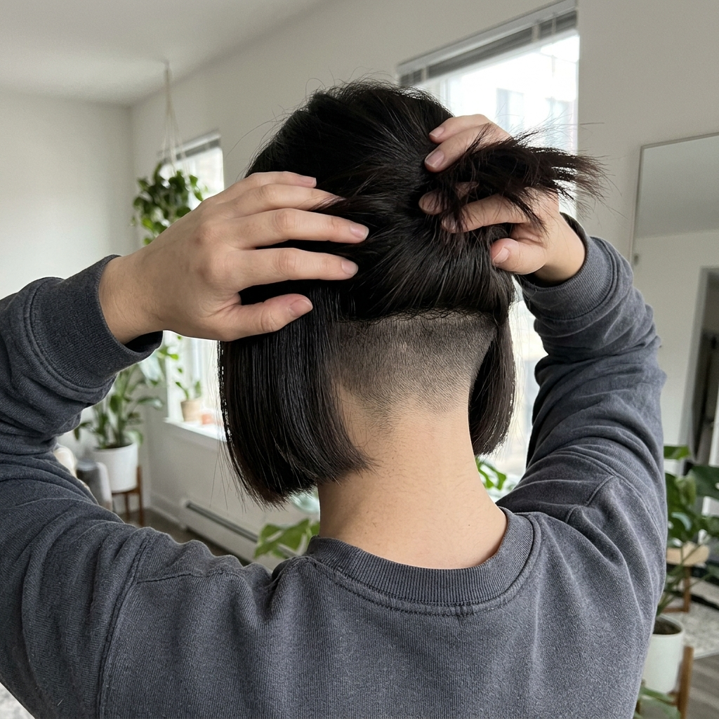 Undercut Chin Bob